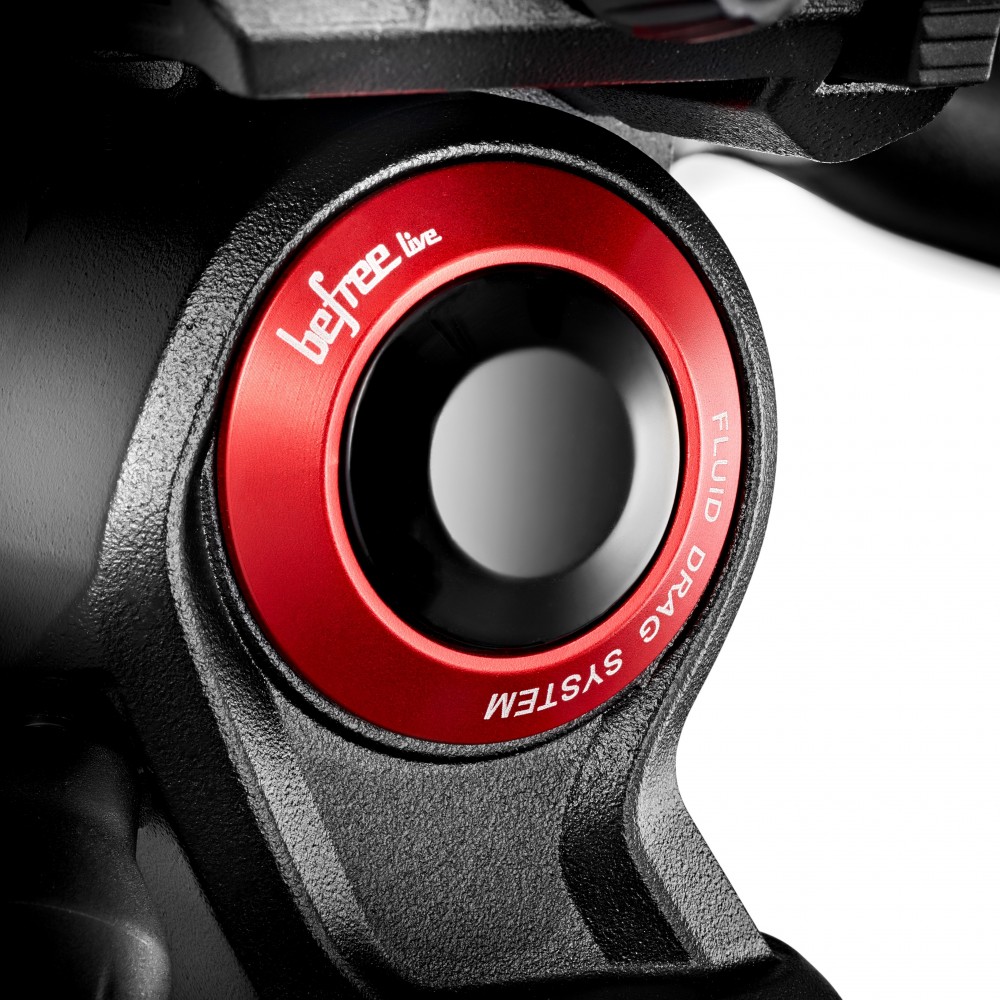 BeFree Live głowica wideo Manfrotto - 
Kompaktowa i lekka głowica wideo
Płynniejszy ruch dzięki systemowi Fluid