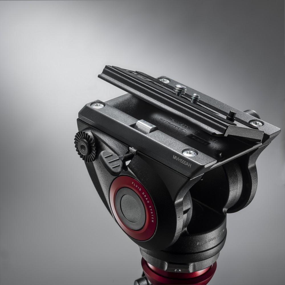 Głowica PRO FLUID z płaską bazą Manfrotto -  4