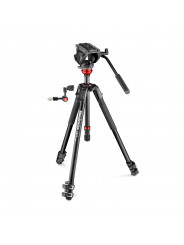 Głowica wideo 500 Fluid z płaską podstawą i statywem 190X Video Alu - Manfrotto 
Głowica wideo 500 z płaską podstawą dla