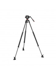 Zestaw 635 Carbon Fast Single +głowica 504X Manfrotto -  2