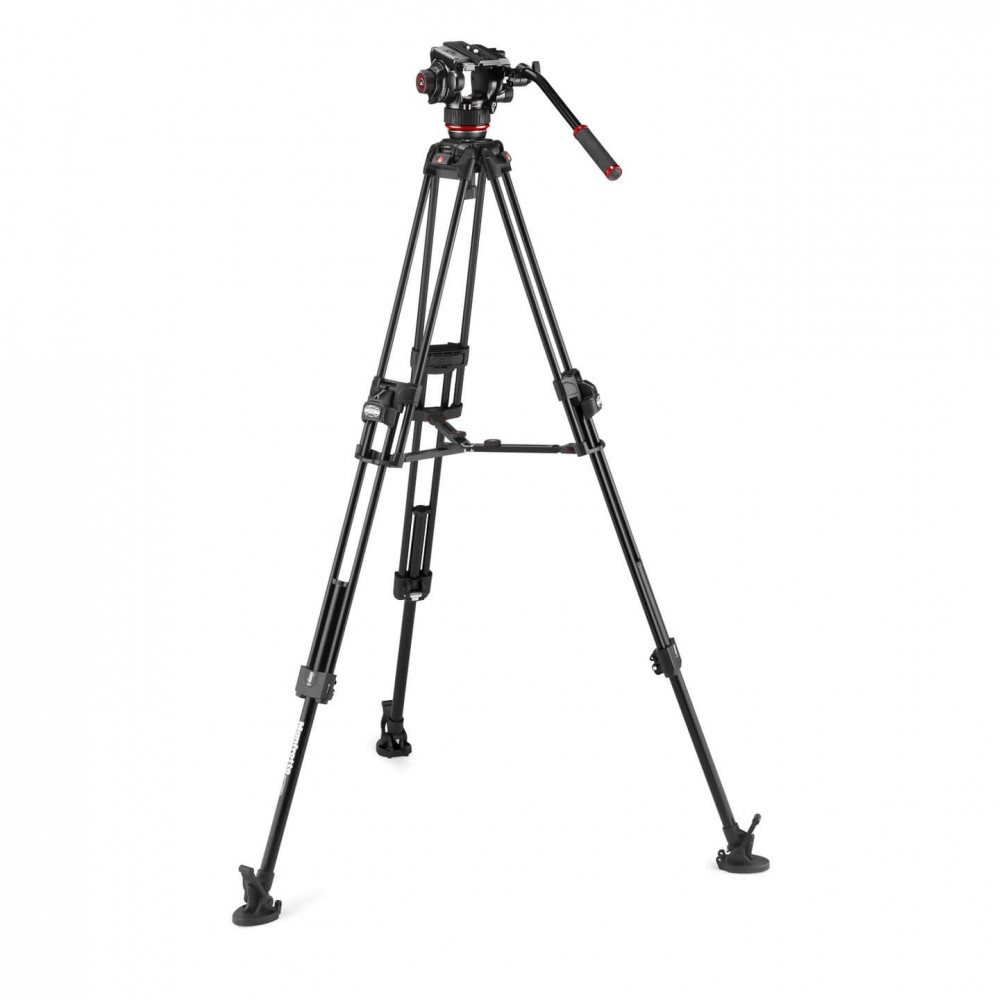 Zestaw 645 Alu Fast Twin + głowica 504X Manfrotto -  2