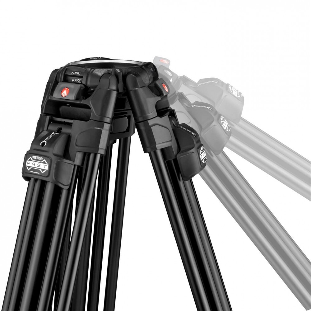 Zestaw 645 Alu Fast Twin + głowica 504X Manfrotto -  10