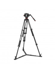 Zestaw Twin Alu + głowica 504X - dolna rozp Manfrotto -  2