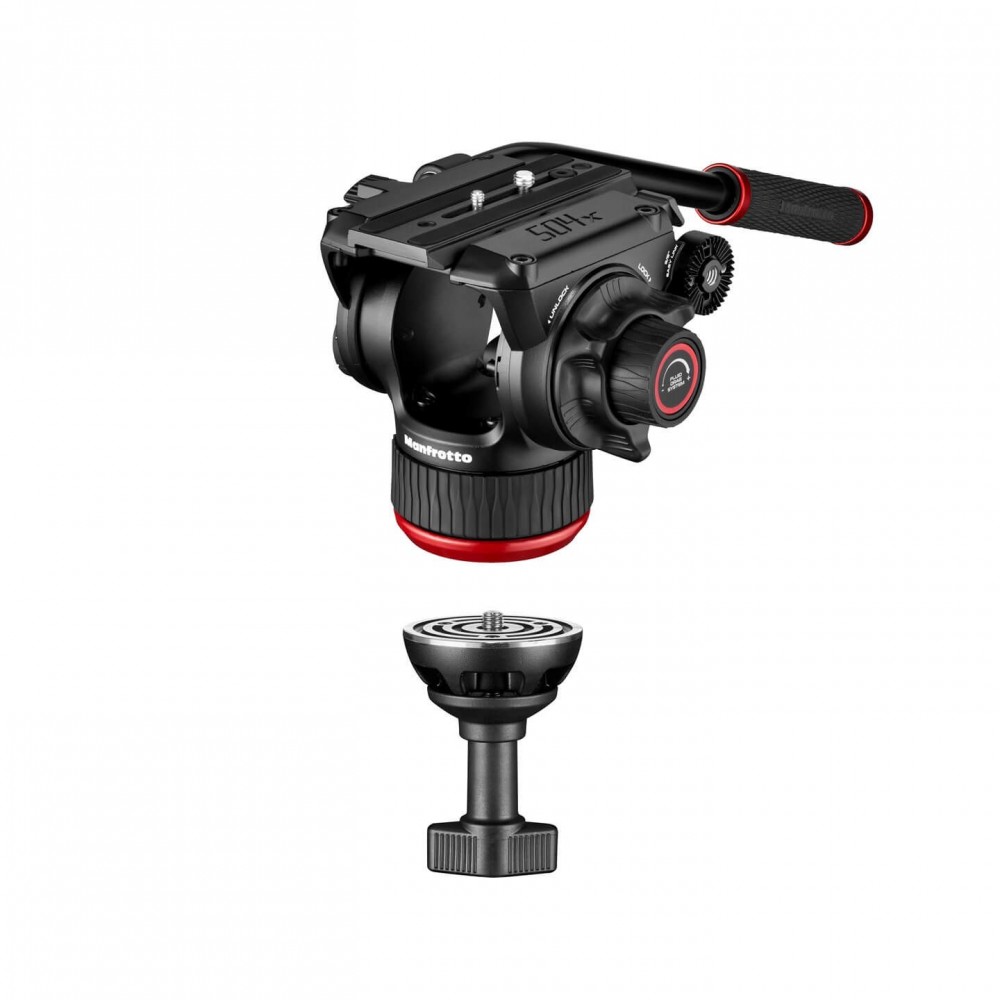 Zestaw Twin Alu + głowica 504X - dolna rozp Manfrotto -  5