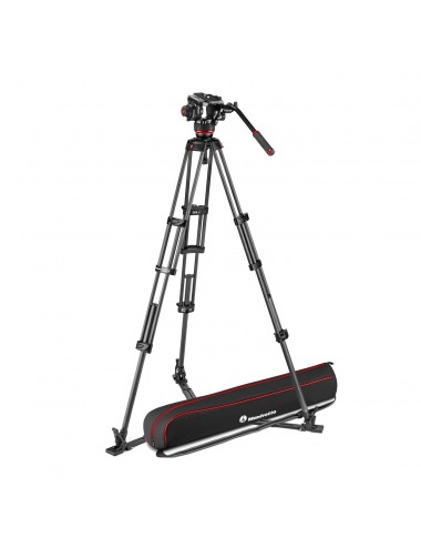 Zestaw Twin Carbon + głowica 504X - dolna rozp Manfrotto -  1