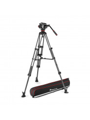 Zestaw Twin Carbon + głowica 504X - środ rozp Manfrotto -  1