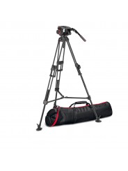 Zestaw 645 Alu Fast Twin +głowica 509 rozp 2w1 Manfrotto -  1