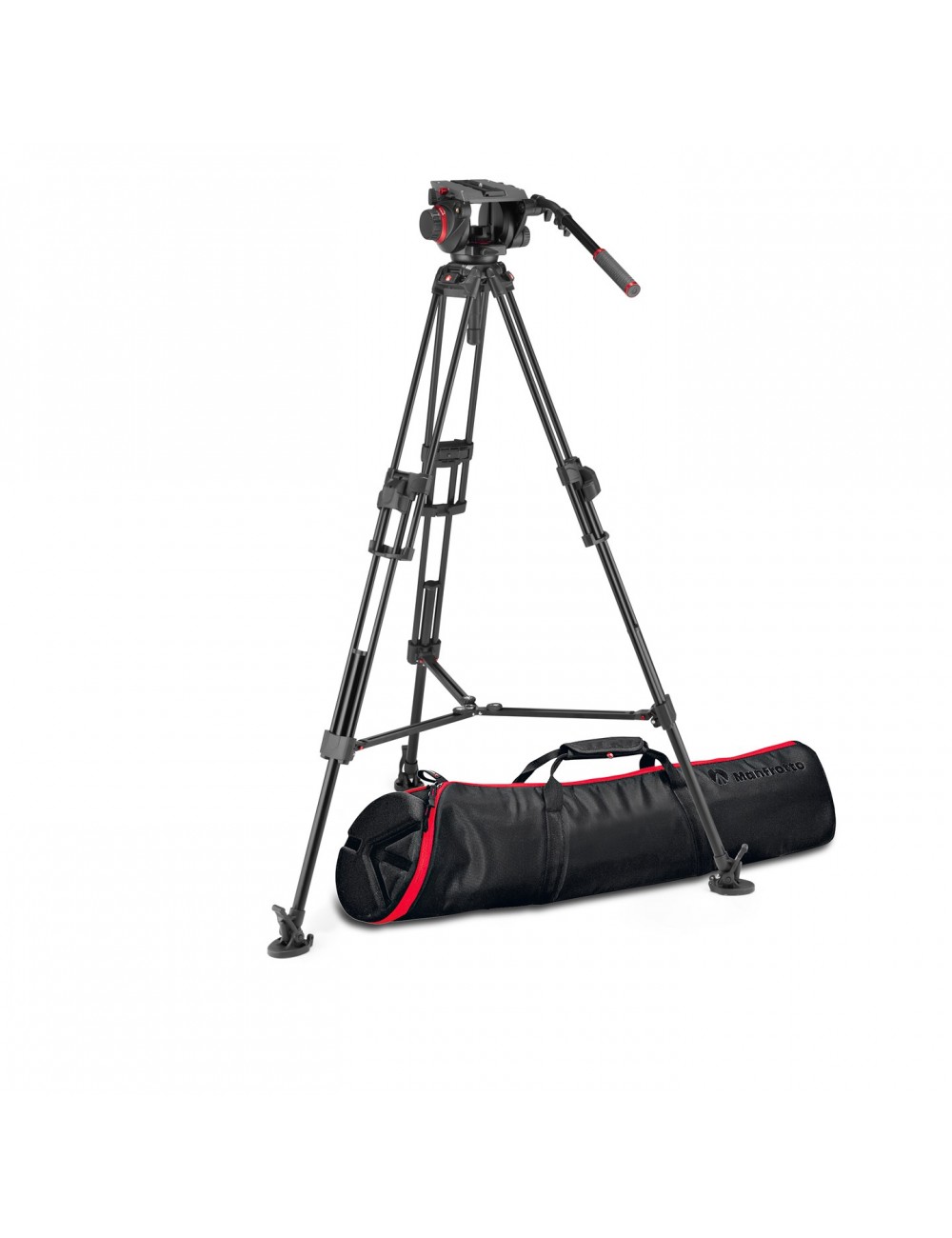 Zestaw 645 Alu Fast Twin +głowica 509 rozp 2w1 Manfrotto -  1