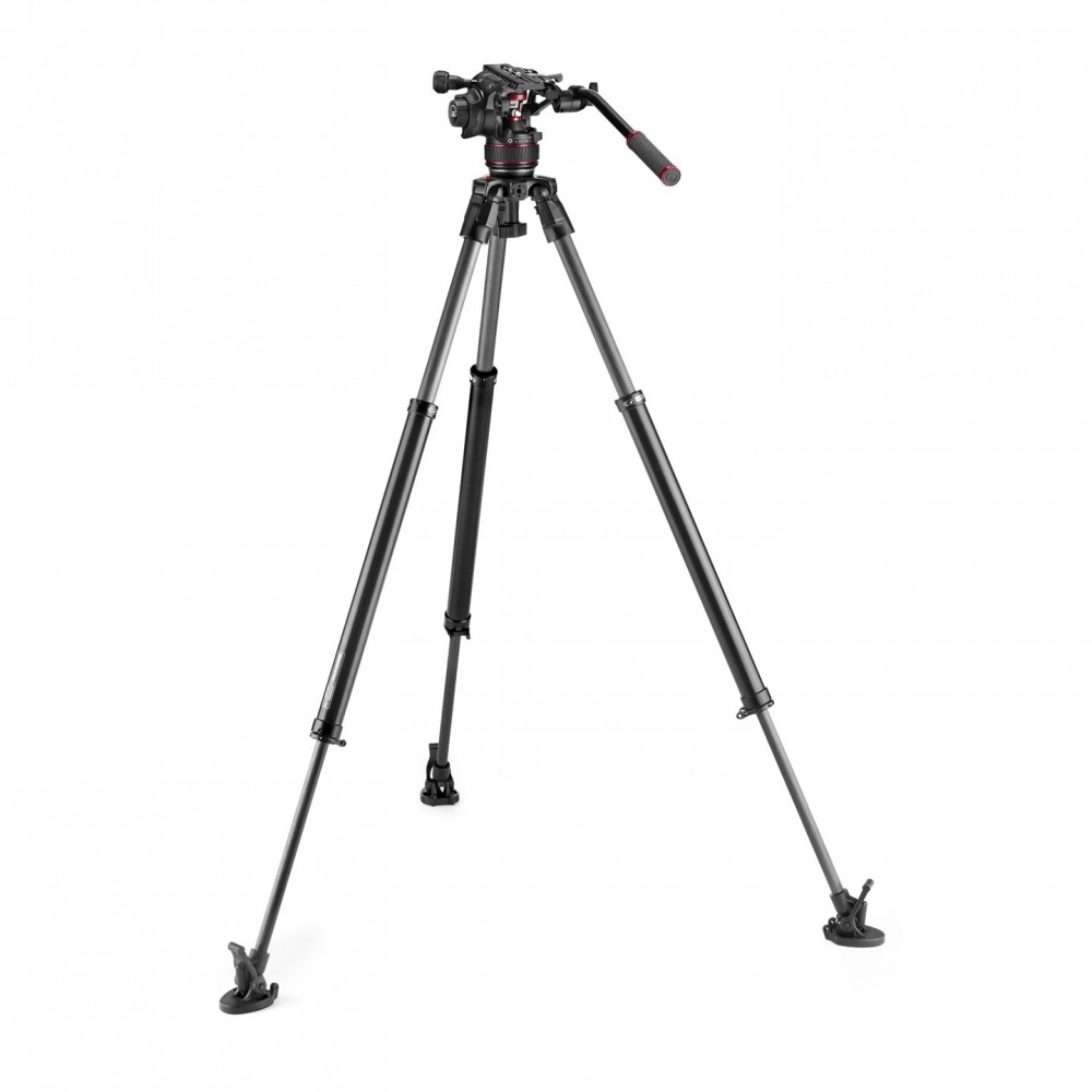 Zestaw 635 Carbon Fast Single + głowica 608 Manfrotto -  1