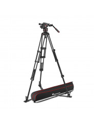 Zestaw Twin Alu z głowicą 608 dolna rozp Manfrotto -  1