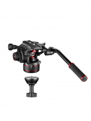 Zestaw Twin Alu z głowicą 608 dolna rozp Manfrotto -  2