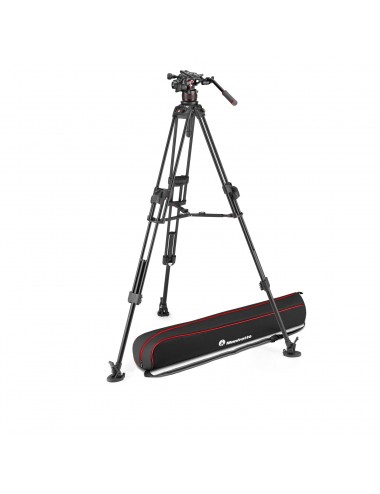 Zestaw 645 Alu Fast Twin + głowica 612 środ rozp Manfrotto -  1