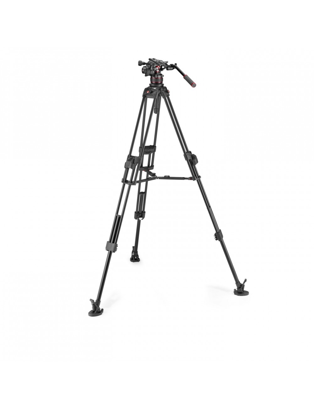 Zestaw 645 Alu Fast Twin + głowica 612 środ rozp Manfrotto -  2