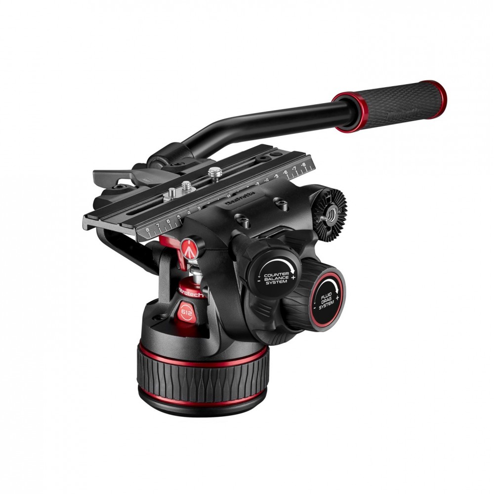 Zestaw Twin Alu z głowicą 612- dolna rozp Manfrotto -  3