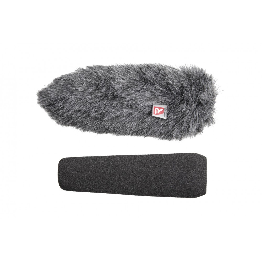 Rycote 15cm SGM Foam & Windjammer (19/22) Rycote - Połączenie pianki i wiatrówki zapewnia wiatr i pop do 20dB Doskonała odpornoś