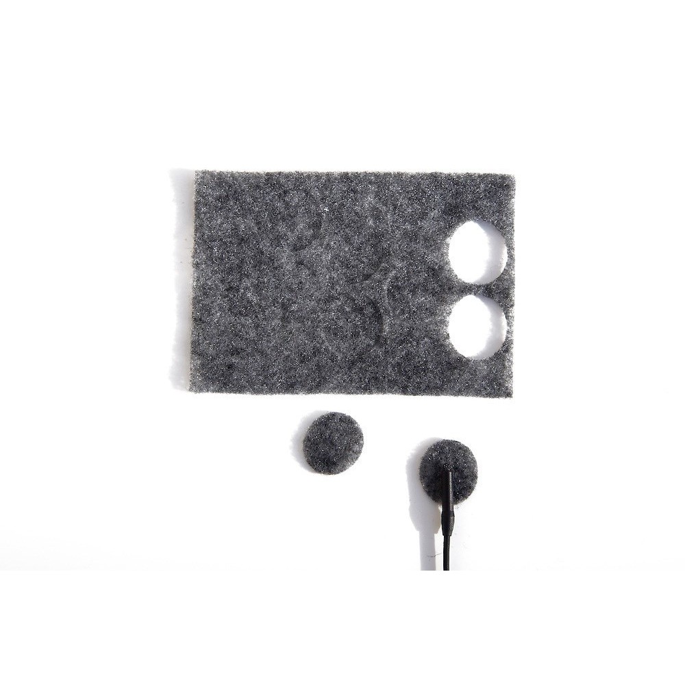 Rycote Undercovers, Grey - 30 pieces+30 Stickies Rycote -  2