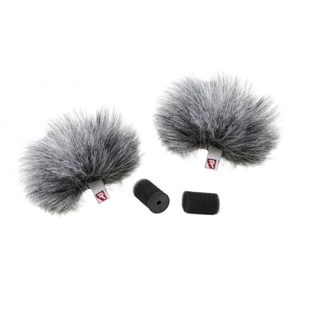 Rycote Grey Lavalier Windjammer - pair Rycote -  1