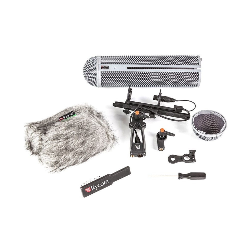 Rycote Modular Windshield WS 4 Kit Rycote - Elastyczny, kompletny pakiet osłony przedniej i zawieszenia, który zapewnia różne po