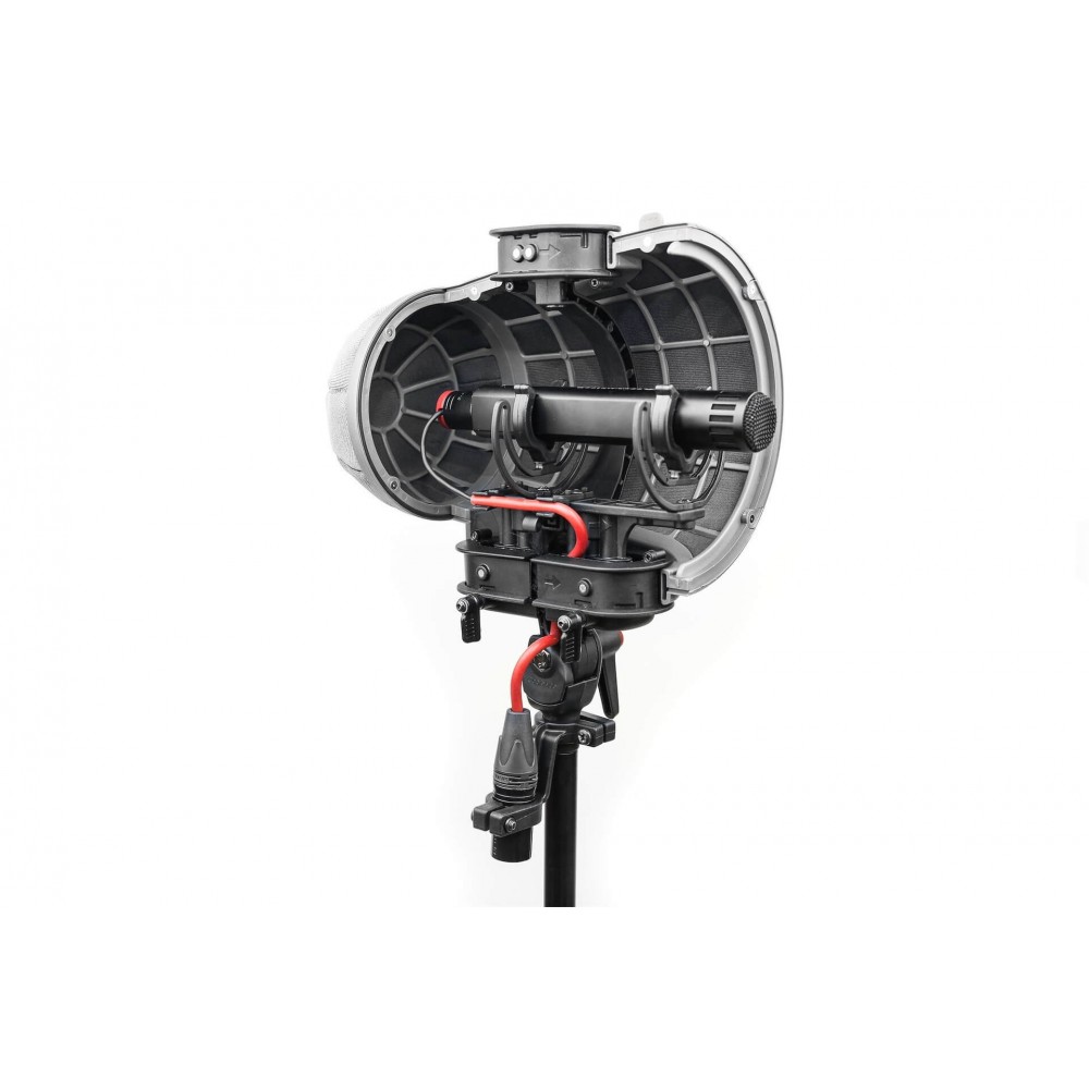 Rycote Cyclone Windshield Kit, Small (XLR) Rycote - Doskonała przezroczystość akustyczna - otwarta struktura skorupy bez równole