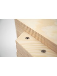 Elephant Block 4" Udengo - Rozmiar: 4" x 11,8" x 11,8" (10 cm x 30 cm x 30 cm)
Waga: 3 funty (1,9 kg)
Materiał: 24 mm sklejka