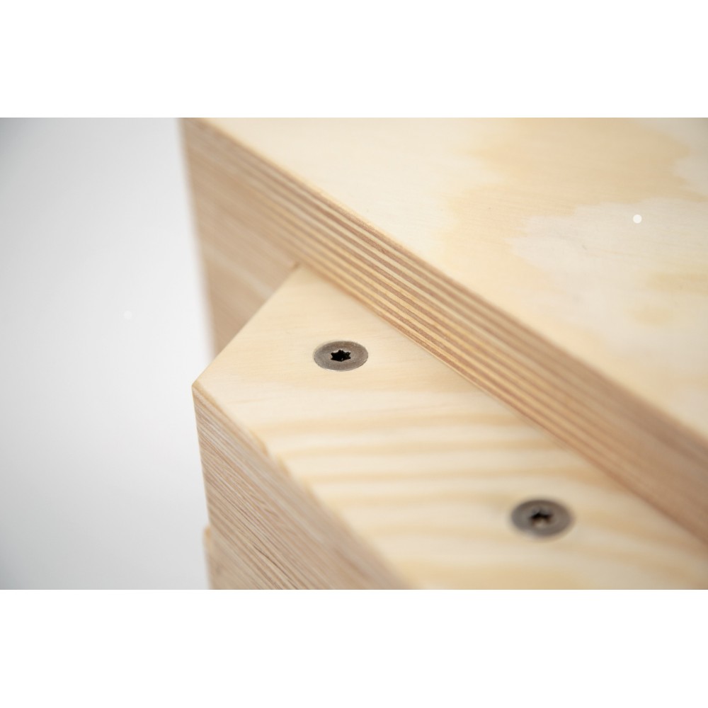 Elephant Block 4" Udengo - Rozmiar: 4" x 11,8" x 11,8" (10 cm x 30 cm x 30 cm)
Waga: 3 funty (1,9 kg)
Materiał: 24 mm sklejka