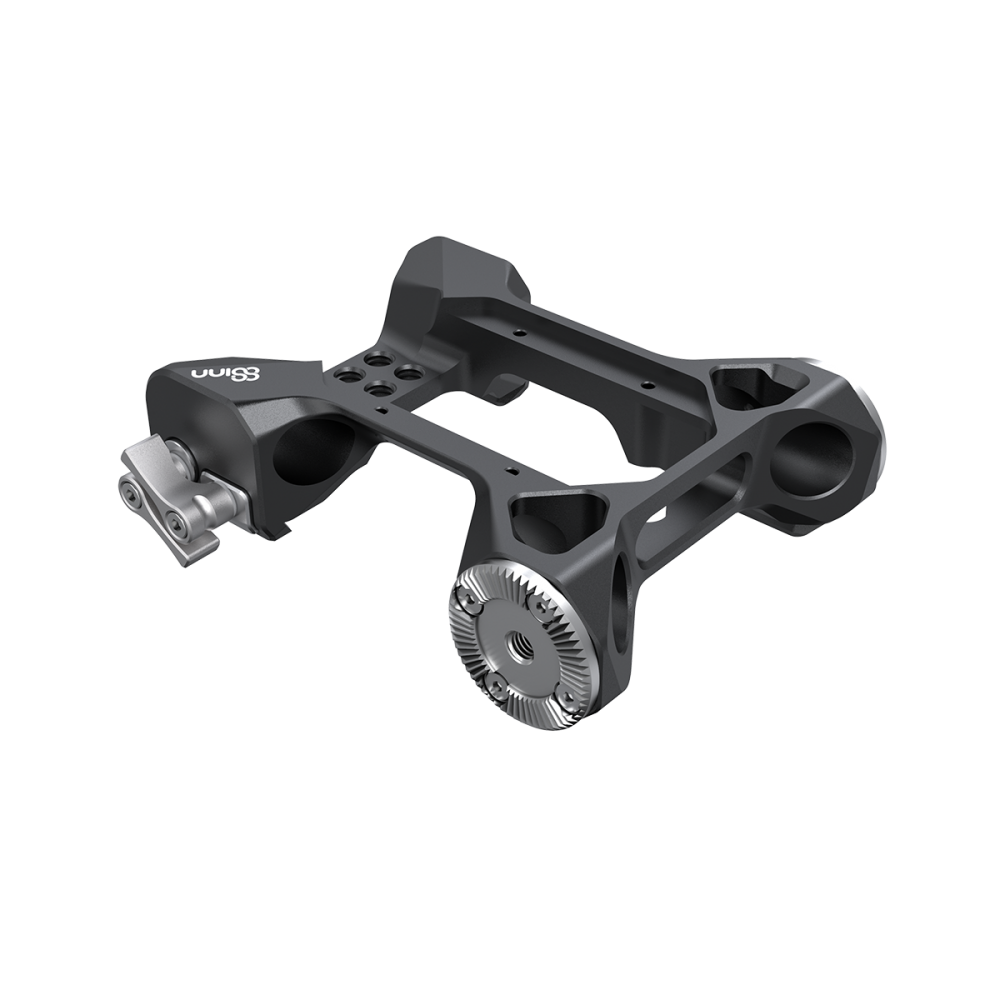 15mm Baseplate 8Sinn - Kluczowe cechy:
2 rozety Arri 32 mm
Kompatybilny z prętem 15 mm
3 x śruby radełkowane
4 gwintowane