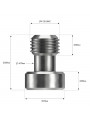 8Sinn 1/4"x20 Hex Screw - Camera Fixing Screw 8Sinn - Kluczowe cechy: Stal nierdzewna Rozmiar i skok gwintu: 1/4 "x20 4