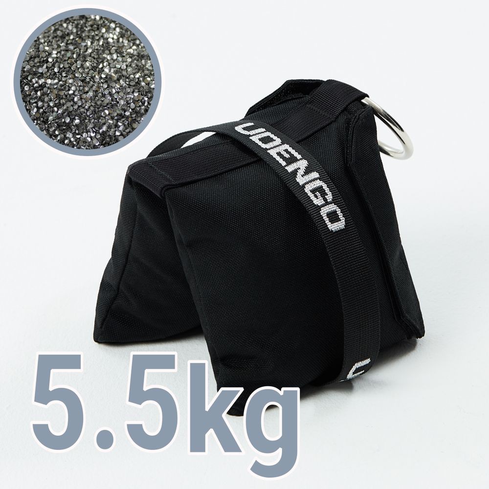 Shot Bag ze Stalą Nierdzewną 5,5 kg Udengo - Rozmiar: 33cm x 16cm / 12,99" x 6,29"Waga: 5,5 kg / 12,1 funtaWypełnienie: Pellet z