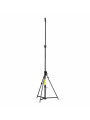 Geared Wind-Up Stand with Safety Release Cable, Black Chrome Manfrotto - Wytrzymały statyw oświetleniowy o maksymalnej