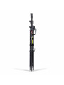Geared Wind-Up Stand with Safety Release Cable, Black Chrome Manfrotto - Wytrzymały statyw oświetleniowy o maksymalnej