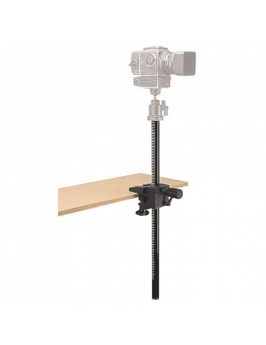Kolumna centralna Manfrotto do stołu - Kolumna zębata z zaciskiem
Kompatybilny ze stołami o grubości 18-38 mm
Regulowany