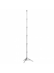 6-Sections High Super Stand 1 Levelling Leg Black Aluminium Manfrotto - 
Wytrzymały profesjonalny statyw oświetleniowy
Stabilny