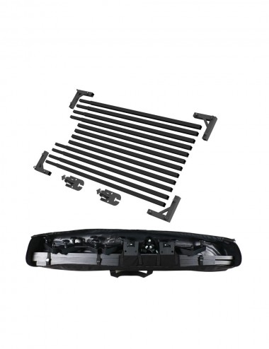 Rama Overhead 366x366cm QR Set z torbą Udengo - 
Zestaw ramek podwieszanych 366x366 cm
Nosić plecak
 1