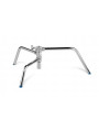 Stojak C Turtle Base 30'' 220cm/7.3' Base & Column Avenger - 
Podstawa Turtle Base 30'' ze stali chromowanej
Solidne chromowane