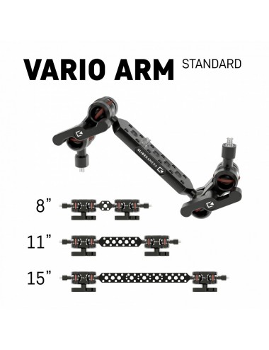 Ramię Vario Standard Slidekamera - 
Umożliwia montaż różnego rodzaju akcesoriów foto/wideo
Szeroki zakres ruchu
Duża liczba