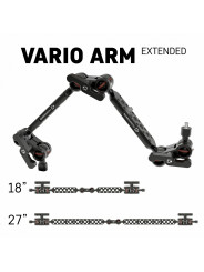 Vario Arm Extended - wydłużone Slidekamera - 
Umożliwia montaż różnego rodzaju akcesoriów foto/video
Szeroki zakres ruchu
Mnóstw