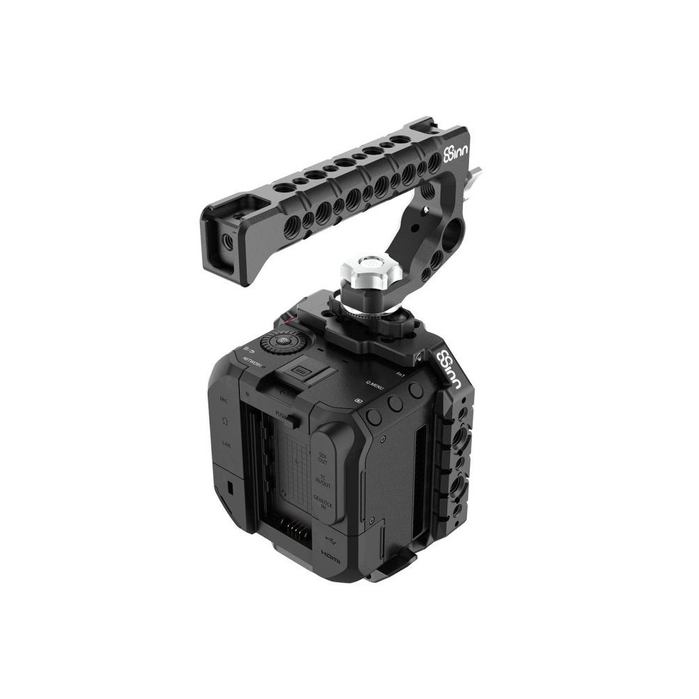 Klatka dla Panasonic BS1H / BGH1 8Sinn - Kluczowe cechy:

Punkty montażowe 1/4"
Punkty montażowe Arri (+ punkty montażowe