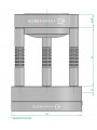 Adapter na półkulę 75/100mm Slidekamera - Kolor: czarny Materiał: aluminium i stal


Universal Bowl Riser do systemów nośnych ko