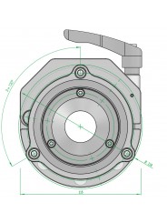 Bowl Riser - Euro Mount (75/100/150mm) Slidekamera - Kolor: CzarnyMateriał: Aluminium i stal


Uniwersalny wspornik pod miskę