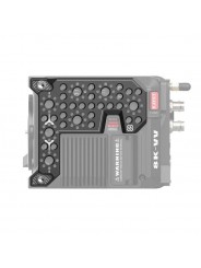 Lewa płyta boczna do RED V-Raptor 8Sinn - - 2 punkty mocowania płyty do kamery - punkty montażowe 1/4" - punkty montażowe 3/8" +
