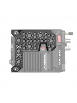 Lewa płyta boczna do RED V-Raptor 8Sinn - - 2 punkty mocowania płyty do kamery - punkty montażowe 1/4" - punkty montażowe 3/8" +