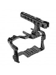 Panasonic GH5 / GH5M2 /GH5s Cage V2 8Sinn - - Punkty montażowe 1/4" - Jedna śruba montażowa (na dole) - Mocowanie typu "zimna