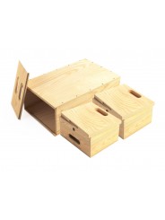 Zestaw Mini Apple Box Compact Udengo - 
Rozmiar Zestawu:  20 x 54 x 33cm
Waga:  15,3kg,
Materiał:  12 mm brzozowo sosnowa sklejk