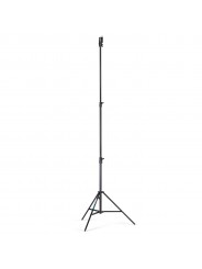 Czarny aluminiowy statyw dla seniorów Manfrotto - 
Profesjonalny statyw fotograficzny do zdjęć w studio lub w