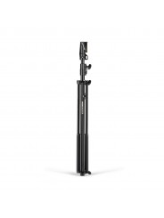 Statyw oświetleniowy Cine Steel Czarny Manfrotto - 
Maksymalna wysokość: 212 cm
Minimalna wysokość: 131 cm
Długość zamknięcia: