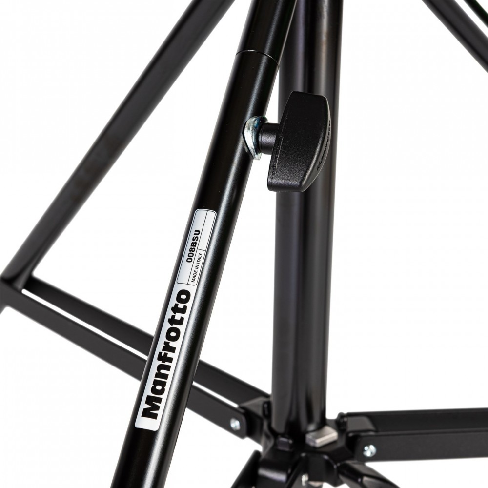Statyw oświetleniowy Cine Steel Czarny Manfrotto - 
Maksymalna wysokość: 212 cm
Minimalna wysokość: 131 cm
Długość zamknięcia: