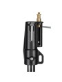 Statyw oświetleniowy Cine Steel Czarny Manfrotto - 
Maksymalna wysokość: 212 cm
Minimalna wysokość: 131 cm
Długość zamknięcia: