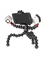 Joby GorillaPod Mobile Rig Joby - Opatentowana konstrukcja kulki i gniazda GorillaPod z gumowanymi uchwytami Zabezpiecz dowolny 