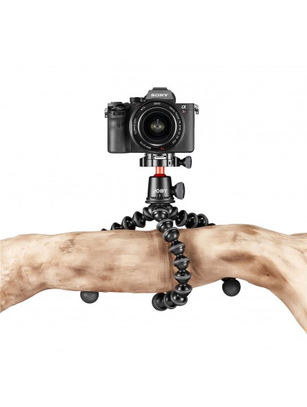 Joby Statyw GorillaPod 3K PRO Kit Joby - Zaprojektowany dla najlepszych aparatów bezlusterkowych Opatentowana konstrukcja gniazd