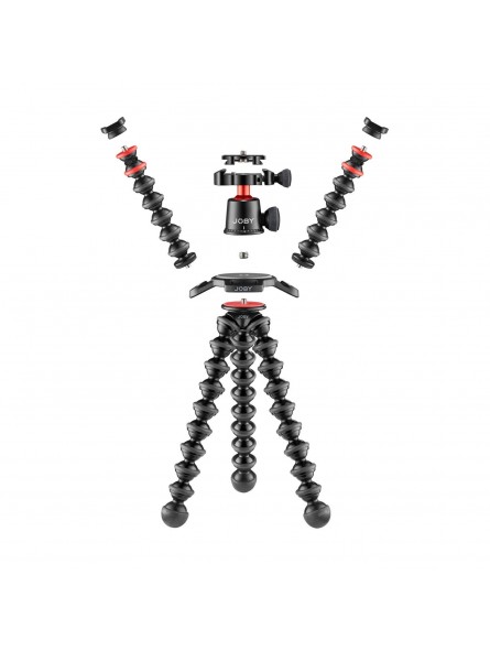 Joby GorillaPod 3K PRO Rig Joby - Zaprojektowany dla aparatów bezlusterkowych klasy premium Opatentowana konstrukcja gniazda alu